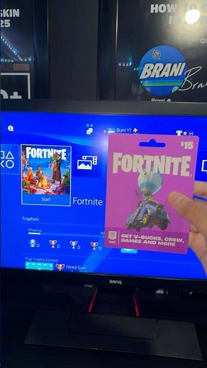 HOW TO REDEEM FORTNITE GIFT CARD CODE ON PLAYSTATION IN 2026! (PS4, PS5)