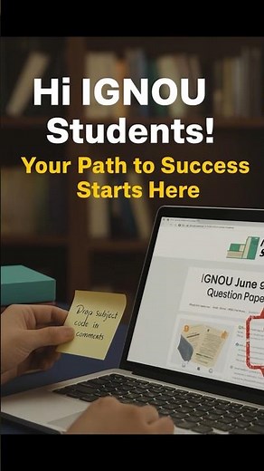 IGNOU June 2025 Solved Question Papers | Request Your Subject! #ignou