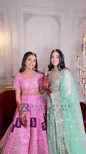 Laiba Khan's Stunning Mehndi Celebration with Emaan Khan