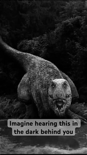 How T-Rex actually sounded. #scary #dinosaur #trex #jurassicworld #horror #old #dinosaurs #dino