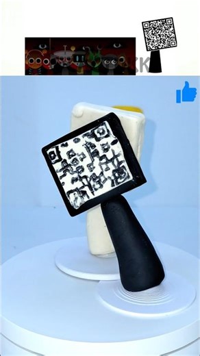 Sprunki 🎵 I Made QR Code ⚫️⚪️ Phase 2 👹 With Clay ⬜️⬛️ #sprunki 🎶