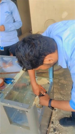 Deep freezer Lekig testing and Repair #gas #cooling #repair