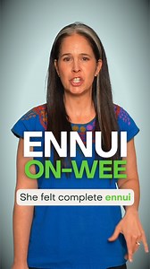 6M views · 98K reactions | How to Pronounce ENNUI #rachelsenglish #howtopronounceennui #ennui #rachelsenglishacademy #americanenglishpronunciation #americanenglish #thinkinenglish #speakamerican | Rachel's English | Facebook