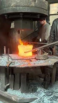 Inside the forging factory Air Hammer Forging Process With Skilled Workers #forging #process