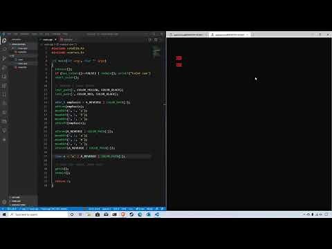 Ncurses Tutorial 11 - Storing Attribute Data (attr_t & chtype)