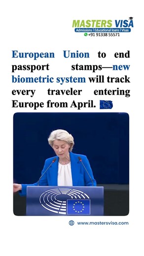 EU Ends Passport Stamps | New Biometric Entry System for Travelers (2026 Update)