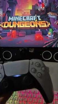 ASMR PS5 Setup Minecraft Dungeons Loading Screen and Music!