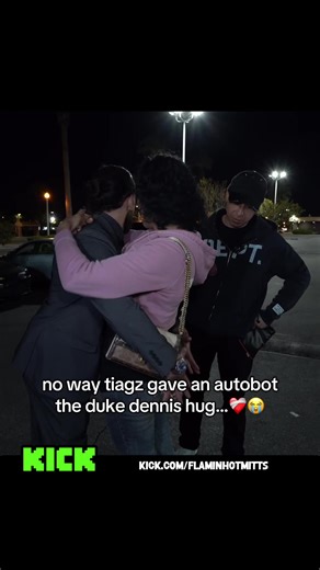 no way tiagz gave an autobot the duke dennis hug…❤️‍🩹😭 #flames #tiagz
