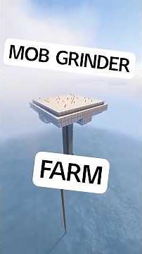 Minecraft Mob Grinder Loot Farm #minecraft #minecraftshorts #minecraftsurvival