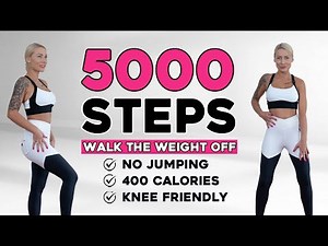 🔥5000 STEPS WALKING🔥 WORKOUT | 5K Steps Challenge🔥30 Min Fat Burning🔥 Endurance Knee Friendly🔥