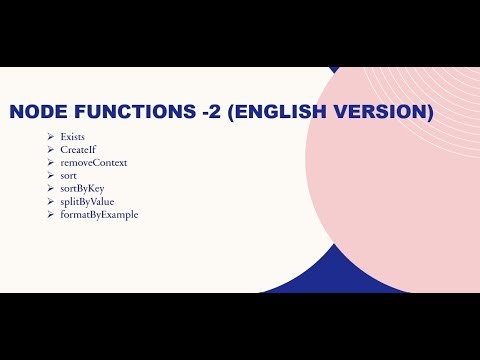 Node Functions - 2 English Version