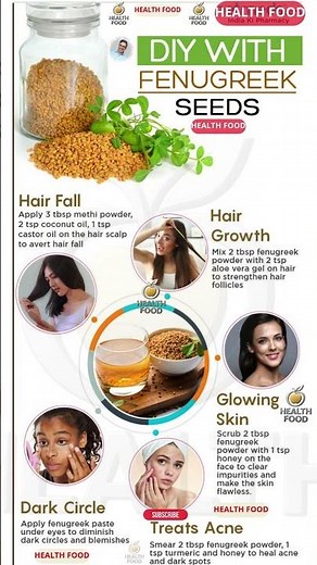DIY Fenugreek Seeds Beauty Secrets for Hair & Skin Care
