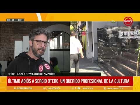 Último adiós a Sergio Otero, un querido profesional de la cultura