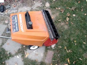 cold starting my jacobsen snow blower