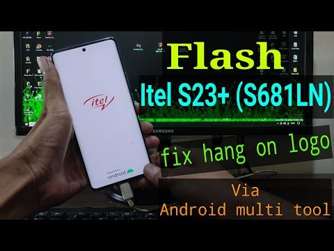 Flash Itel S23+ (S681LN) via AMT || Flash Itel S23 plus