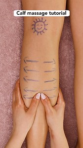 Relaxing calf massage technique! 🧘 | Lilyon