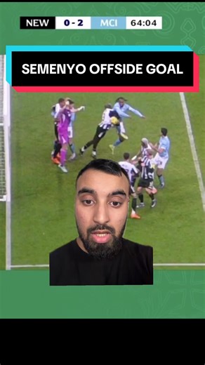 Semenyo's Offside Goal in Manchester City vs Newcastle