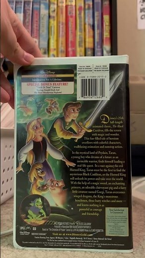 The Black Cauldron: 2000 VHS overview