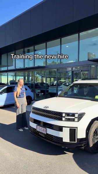 Training in progress… #fyp #viral #hyundai #cardealership #car