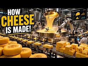 The Amazing Process Behind Cheese Production !