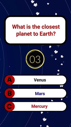 What is the closest planet to Earth | SmartGlobalGK | GK Quiz