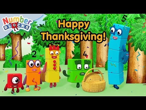 Happy Thanksgiving!🎉 | Learn to count | ‪@Numberblocks‬
