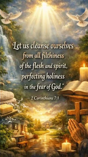 Clean Body, Pure Soul, Holy Living | Biblical Truth About Cleanliness (2 Corinthians 7:1)