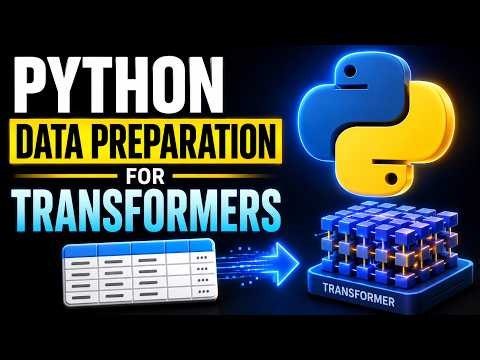 🔵 Python GPT - Data Preparation For Transformers! #ai #python