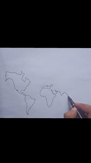 world map | world map drawing | map drawing | how to draw world map easily | world map kaise banaen