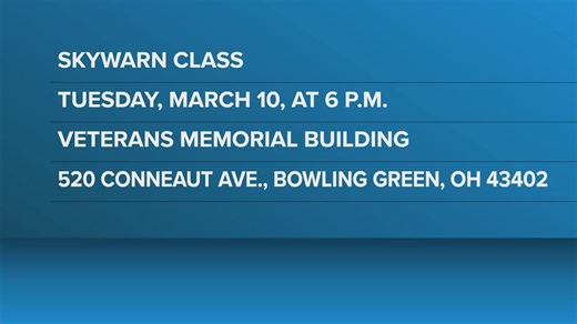 SKYWARN class will teach public how to spot severe weather