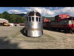 Flying Yankee Diesel Powered Streamliner Restoration Project