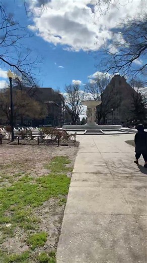 3/17/26 Washington DC DuPont Circle Water Fountain
