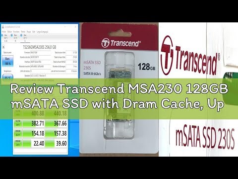 Review Transcend MSA230 128GB mSATA SSD with Dram Cache, Up to 550MB/s, Mini SATA III 6G/s Internal
