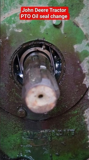 john deere pto oil seal replacement | john dere pto bearing replacement#sfjohndeereservice#ytshorts