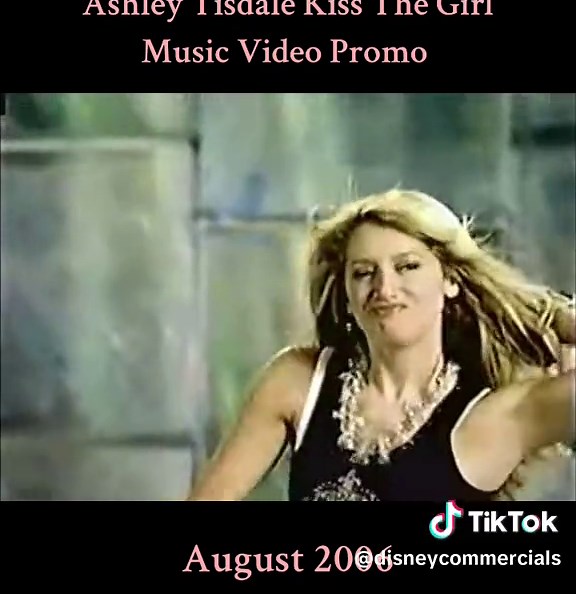 Ashley Tisdale Kiss The Girl Music Video Promo August 2006 #disneychannel #fyp #pov #nostalgia #foryou #ashleytisdale