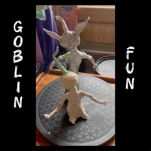 Paper Mâché Goblin Armatures: Halloween YouTober Projects for You