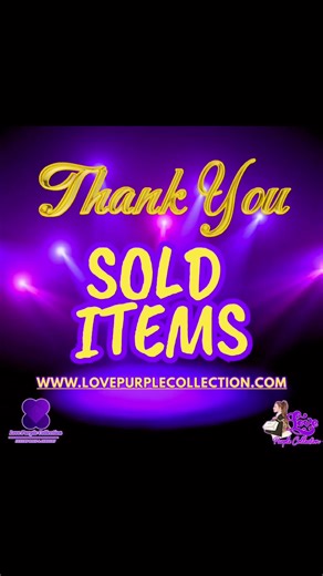 ✨ SOLD ✨ Item sold from last night’s Live Streaming! Thank you so much for the love and support 💜 Thank you so much from the bottom of my PURPLE HEART‼️ I appreciate it very much 💜💜💜 These babies are going to CALIFORNIA, TEXAS, LAS VEGAS ✈️✈️✈️ Follow & Like our Page: Love Purple Collection 🌐 Our website www.lovepurplecollection.com #lovepurplecollection #lifeistooshortbuythebag #trustedseller #SpringHillFlorida LOCATION 📍📍SPRING HILL FLORIDA 📍📍