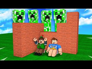 SOBREVIVA AO ATAQUE DE CREEPERS NO ROBLOX!! (Creeper Chaos)