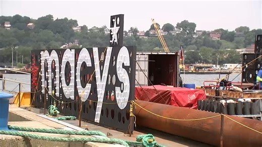 Behind-the-scenes look at preparations for the Macy's 4th of July Fireworks show