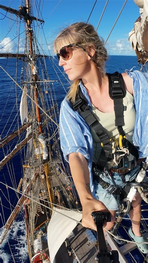 Have you ever wondered what’s it’s like to sail across large oceans? I spent 2.5 months shooting a documentary this summer on what it takes to do these kind of sailing adventures and the people who make it happen. . #tallships #sailinglife #sailingaroundtheworld | Isley Reust