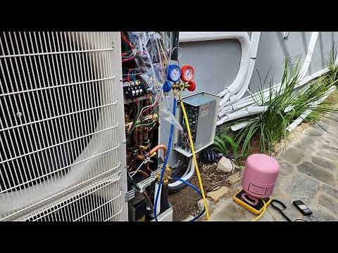 Mitsubishi outdoor and branch box installation
