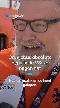 Dit is hoe de Oranjebus Amerika verovert | RTL Nieuws