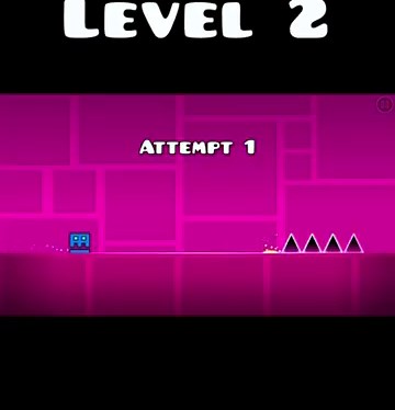 Geometry Dash Level 1～？？？ #geometrydash #ジオメトリーダッシュ