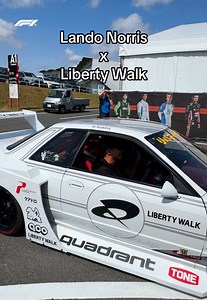 Lando Norris's Custom Nissan Skyline R32 at Suzuka