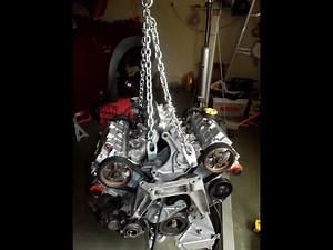 Engine Removal KV6 Freelander with gearbox and IRD attached