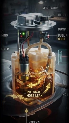 Fuel Pump Runs But No Pressure? Check This Hidden Leak First #fuelsystem