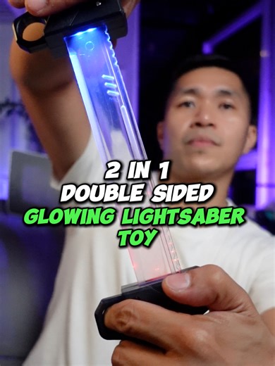 Dual-Sided Lightsaber Toy for Kids