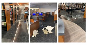 Shelby Township Library damaged by burst pipes