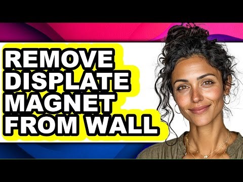 How to Remove Displate Magnet from Wall (updated)