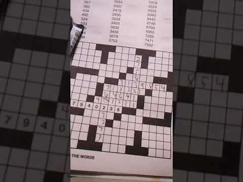 Solving a numbers fill-in puzzle!!!